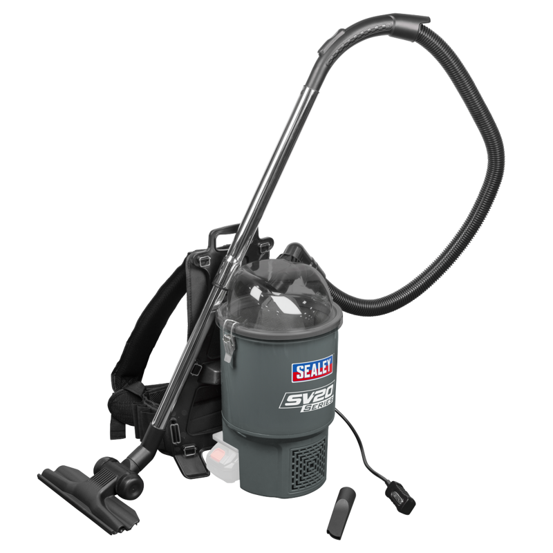 Sealey CP40VBVKIT Cordless Backpack Vacuum Kit SV20 Series 40V