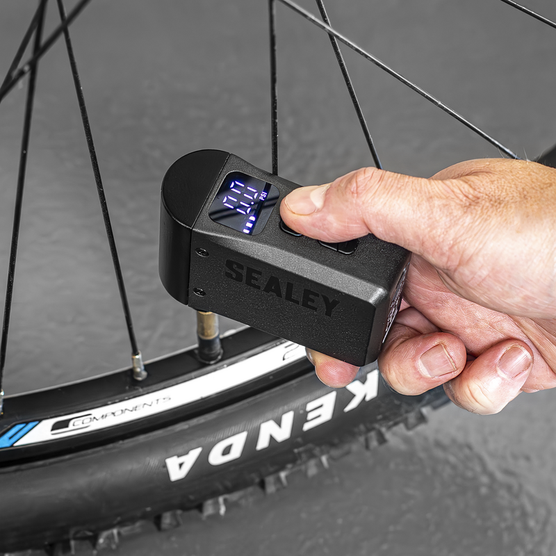 Sealey CTI100 Mini Digital Bike Pump