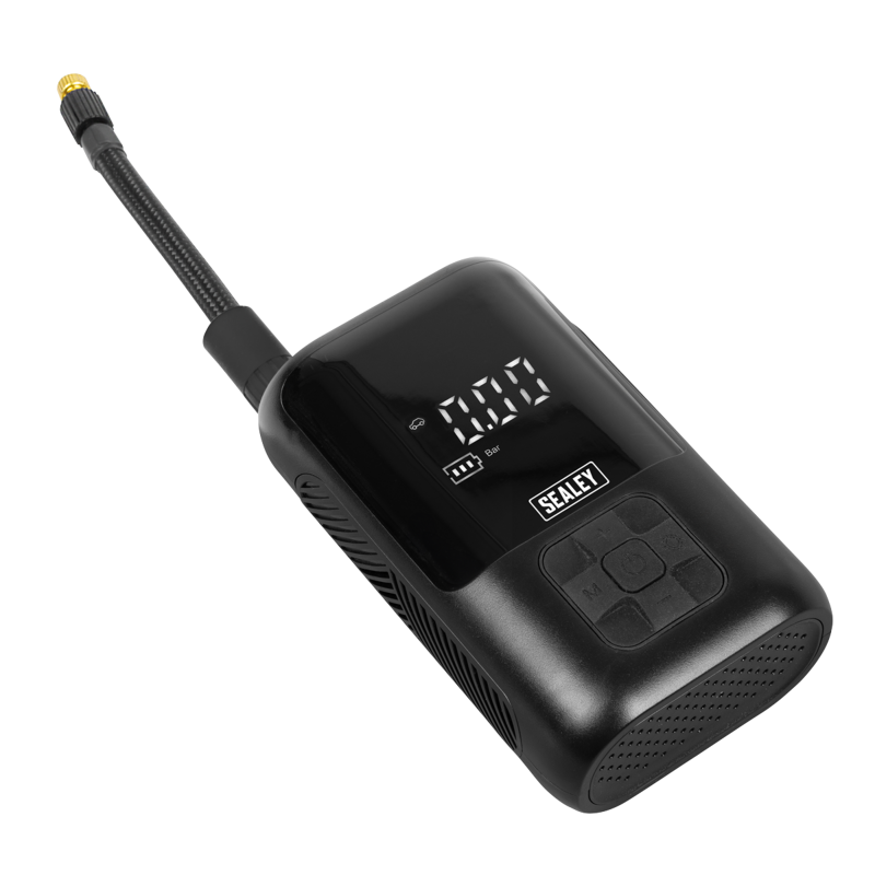 Sealey CTI130 Tyre Inflator Power Bank with Worklight Rechargeable