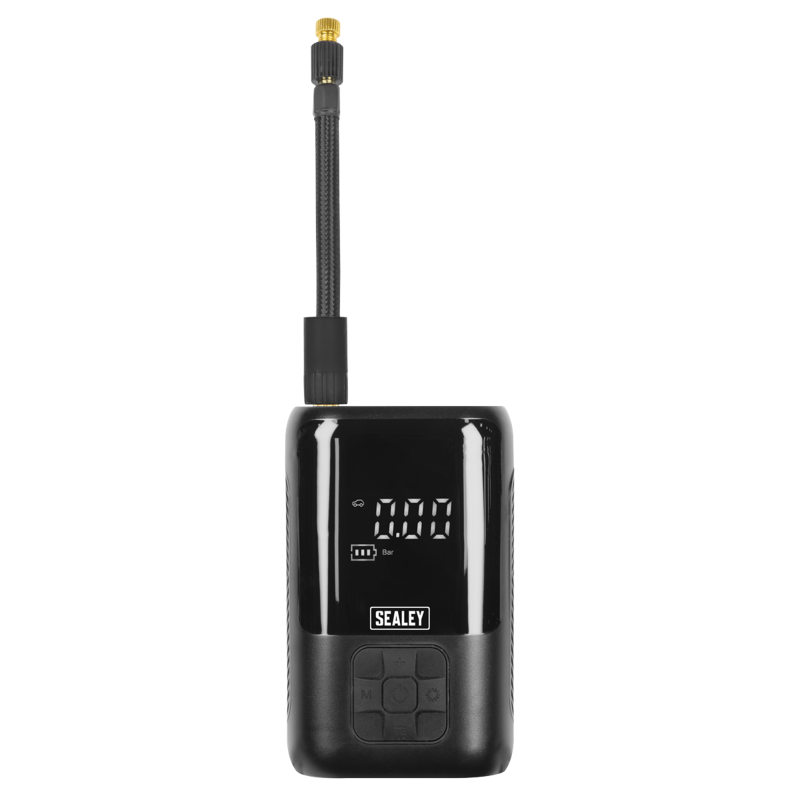 Sealey CTI130 Tyre Inflator Power Bank with Worklight Rechargeable