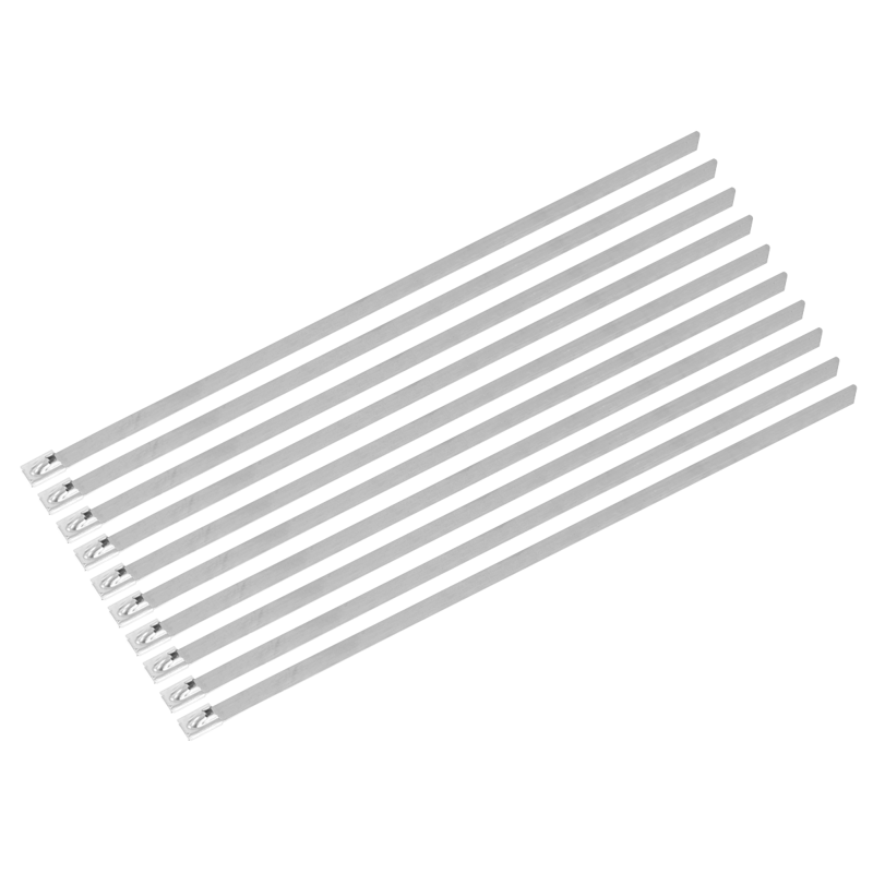 Sealey CTSS379 Stainless Steel Cable Tie 300mm x 7.9mm - Pack of 100