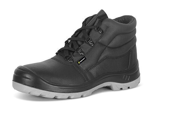 Click 4 D-Ring Boot With Scuff Cap Black 12