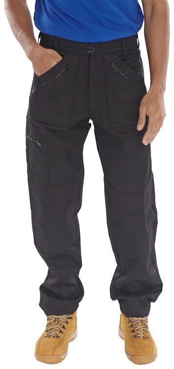 Click Action Work Trousers Black 34T