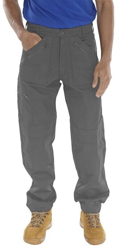 Click Action Work Trousers Grey 40