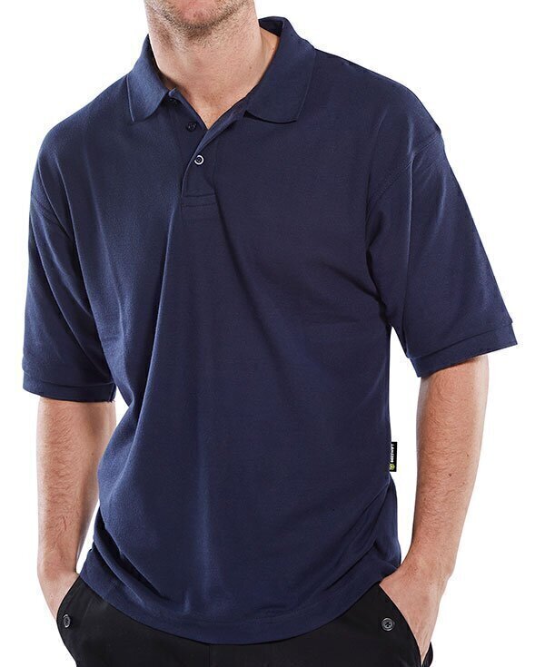Click Polo Shirt Navy Blue 4XL