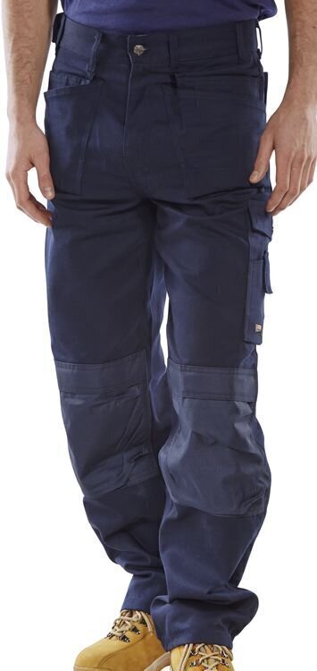 Click Premium Multi Purpose Trousers Navy Blue 46T