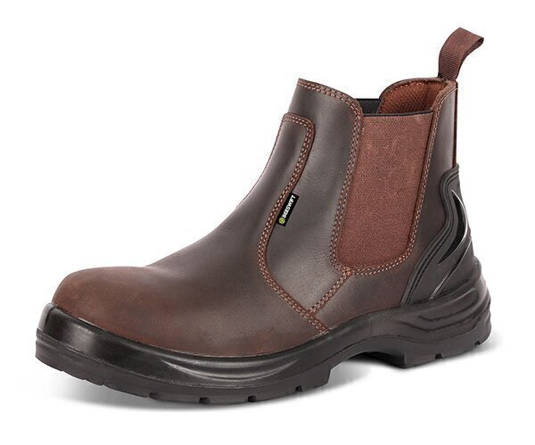 Click S3 PUr Dealer Boot Brown Size 6.5