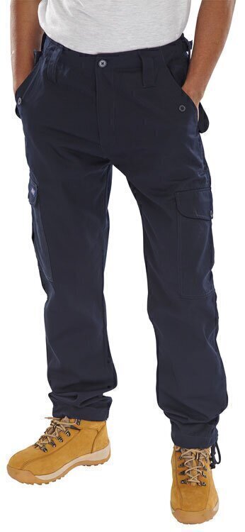 Combat Trousers Navy Blue 36