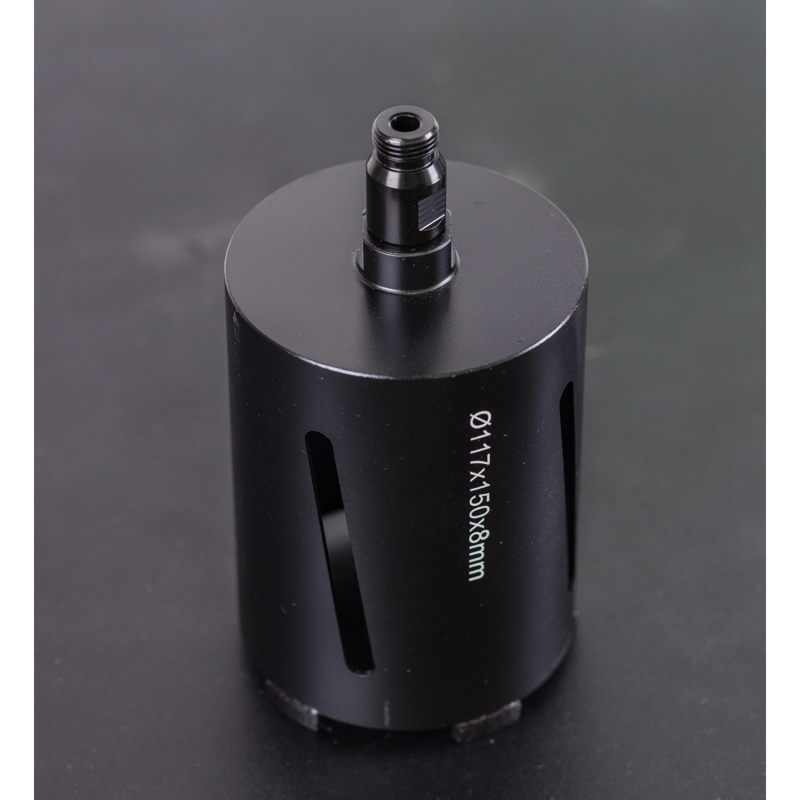 Sealey DCD01 Diamond Core Drill Adaptor with Through Hole 1/2BSP Male to 1/2BSP Male