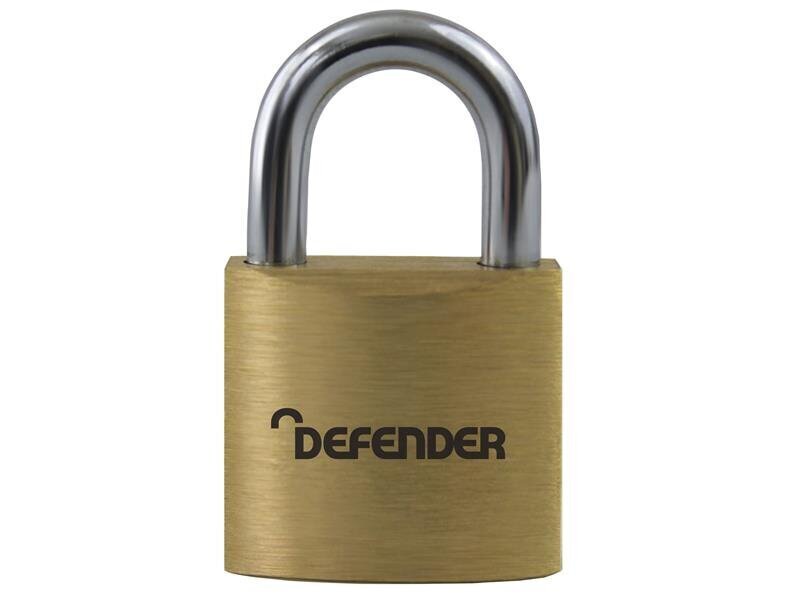 DEFENDER Brass Padlock 60mm