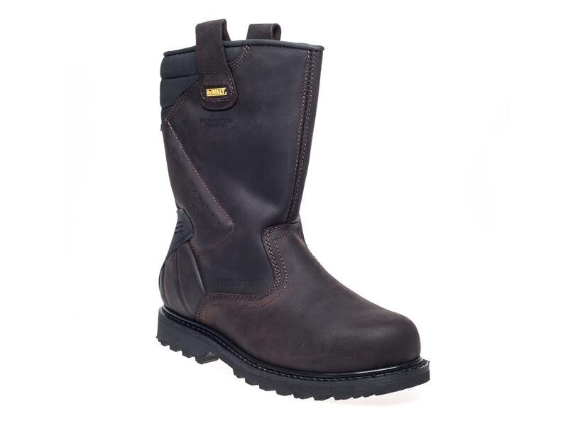 DEWALT Classic Rigger Safety Boots Brown UK 8 EUR 42