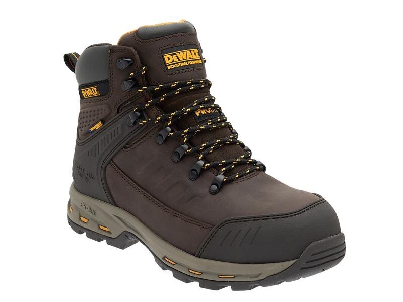 DEWALT Kirksville S3 Pro-Lite Safety Boots Brown UK 12 EUR 47