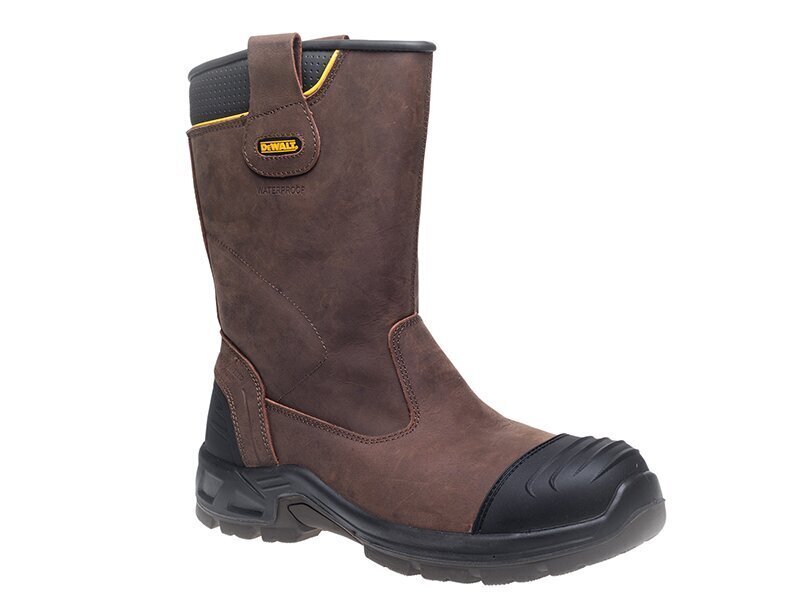 DEWALT Millington S3 Waterproof Rigger Boots UK 6 EUR 39