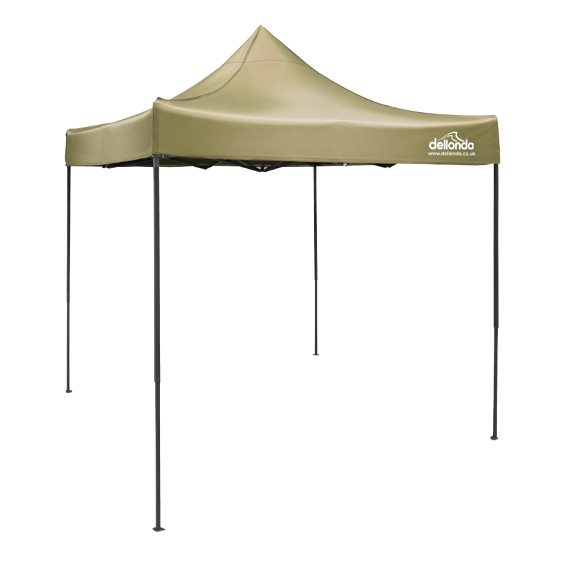 Sealey DG303 Dellonda 2x2m Pop-Up Gazebo Canopy with Water-Resistant Carry Bag, Stakes Weight Bags - Beige