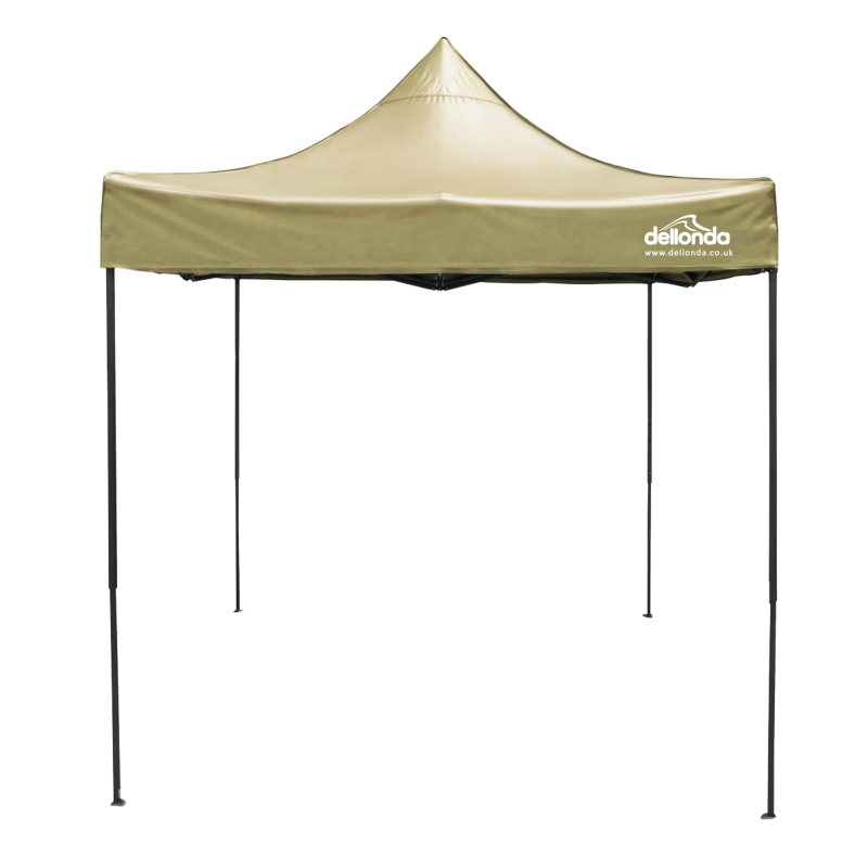 Sealey DG303 Dellonda 2x2m Pop-Up Gazebo Canopy with Water-Resistant Carry Bag, Stakes Weight Bags - Beige