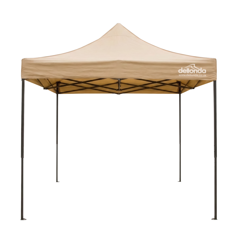 Sealey DG305 Dellonda 3x4.5m Pop-Up Gazebo Canopy with Water-Resistant Carry Bag, Stakes  Weight Bags - Beige