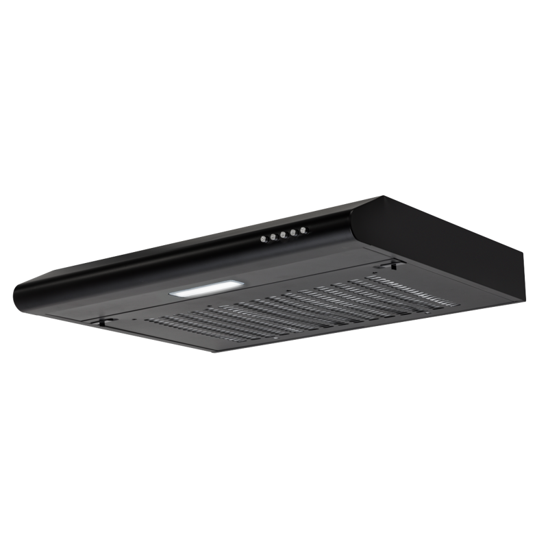 Sealey DH107 Baridi Visor Cooker Hood Extractor Fan 60cm - Black