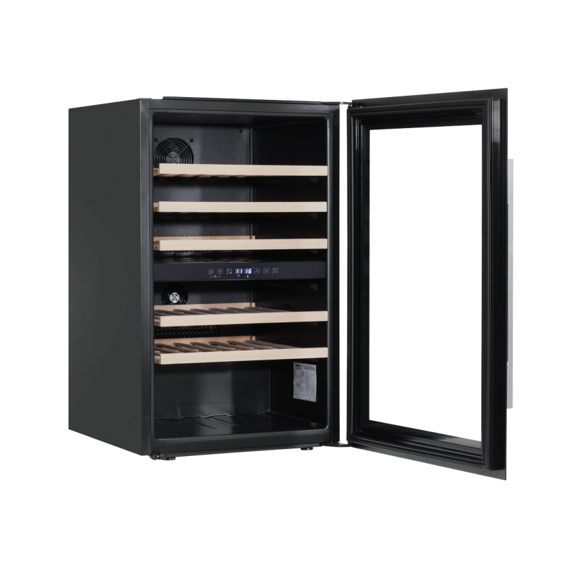 Sealey DH118 Baridi 57 Bottle Dual Zone Wine Fridge Cooler 60cm