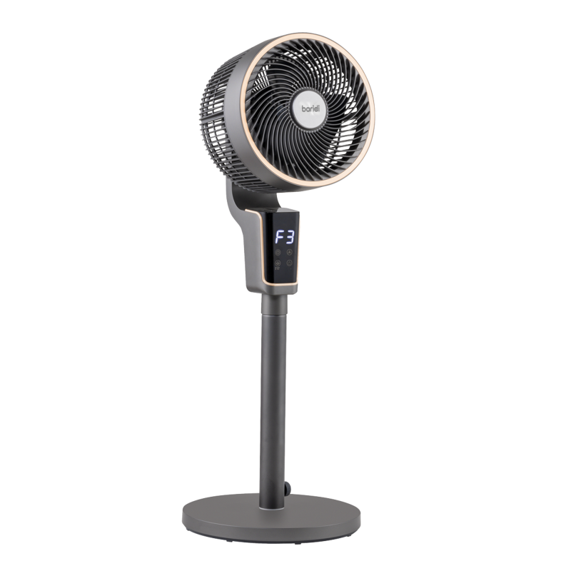 Sealey DH141 Baridi 12 Pedestal Fan with Remote Control  12hr Timer 230V - Grey