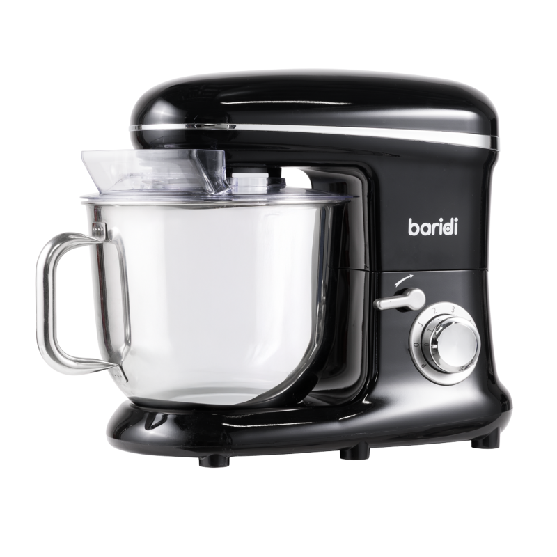 Sealey DH173 Baridi 1500W Stand Mixer with Accessories 6L - Black