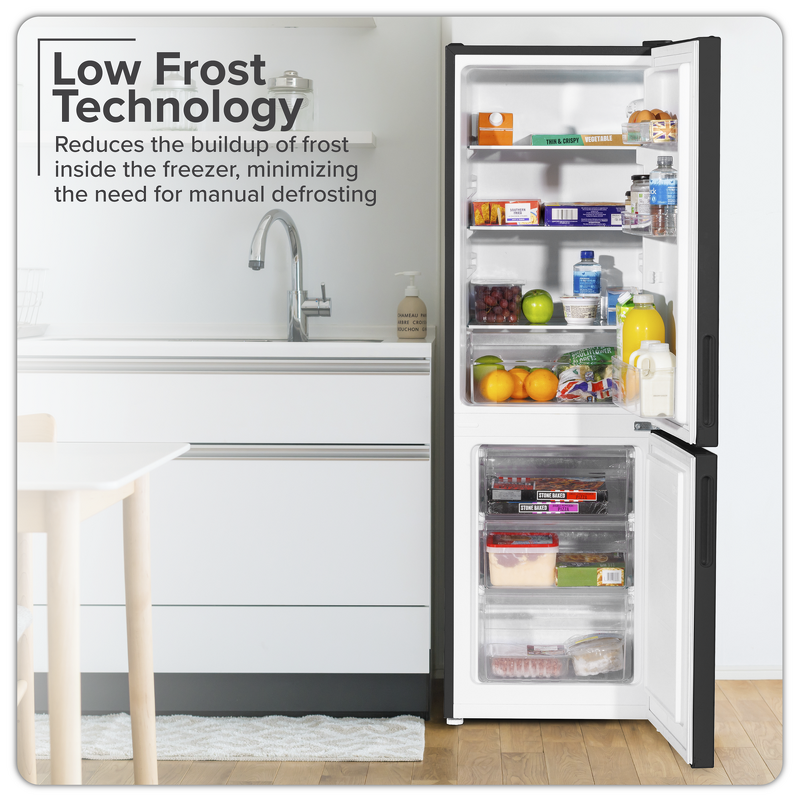 Sealey DH253 Baridi 47cm 70/30 Fridge Freezer, 157L Capacity Low Frost
