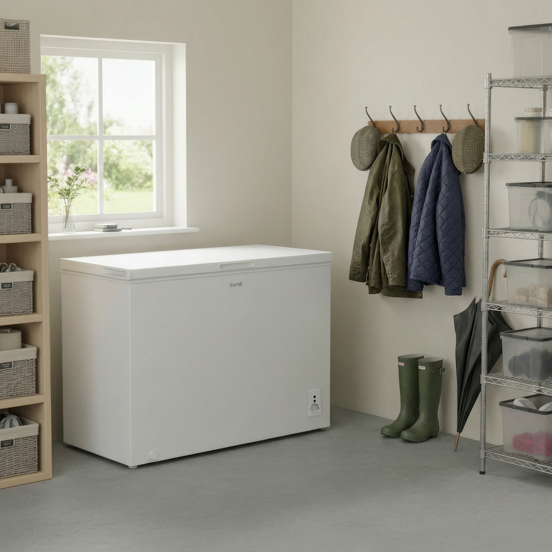 Sealey DH258 Baridi Freestanding Chest Freezer 254L Capacity - White