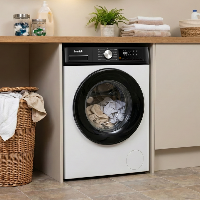 Sealey DH262 8kg Washing Machine, Front Loading, 1400rpm Energy Rating A  White