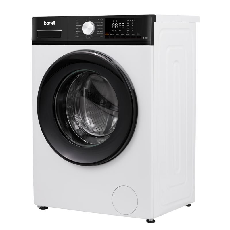 Sealey DH262 8kg Washing Machine, Front Loading, 1400rpm Energy Rating A  White