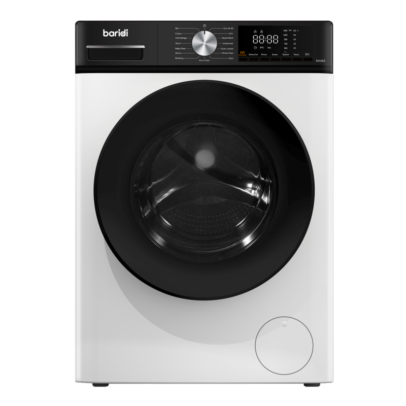 Sealey DH262 8kg Washing Machine, Front Loading, 1400rpm Energy Rating A  White