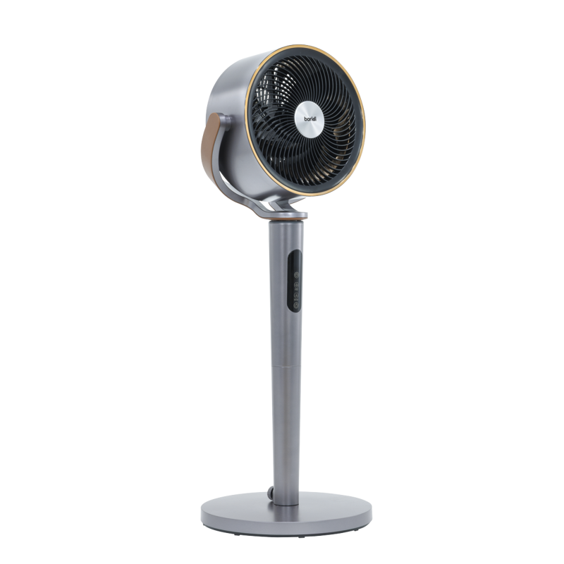 Sealey DH264 Baridi 12 Pedestal Fan with Remote Control, Back Light 12hr Timer - Grey