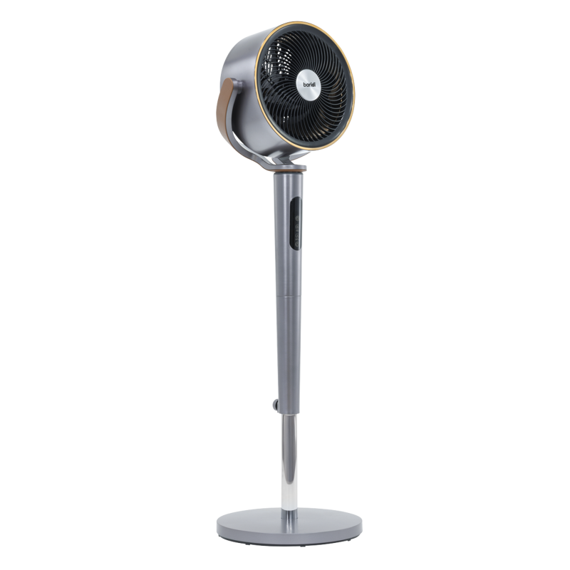 Sealey DH264 Baridi 12 Pedestal Fan with Remote Control, Back Light 12hr Timer - Grey