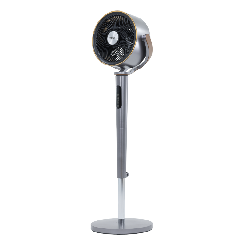 Sealey DH264 Baridi 12 Pedestal Fan with Remote Control, Back Light 12hr Timer - Grey