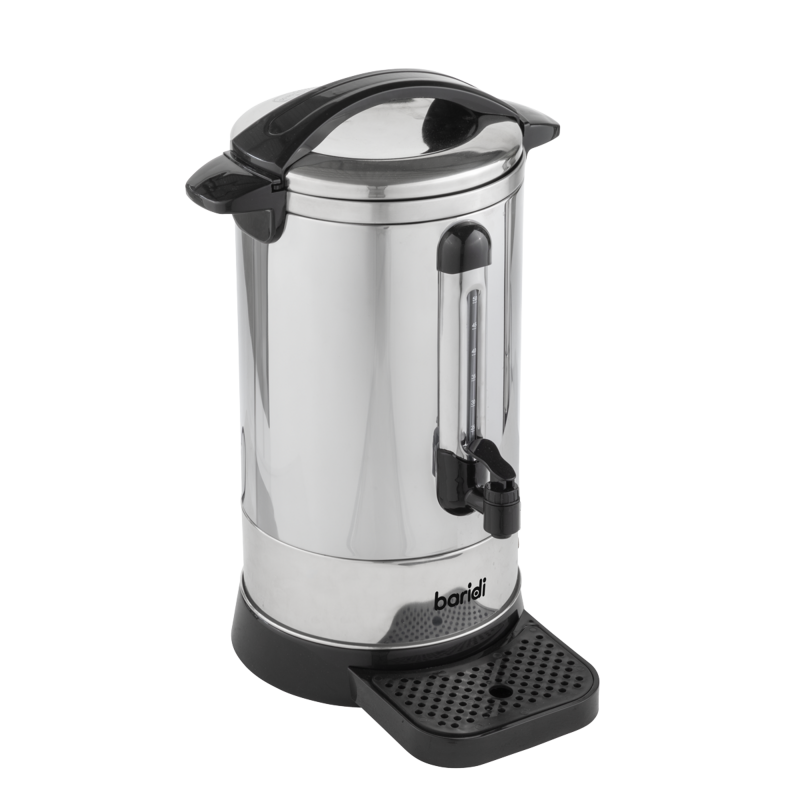 Sealey DH269 Baridi Hot Water Boiler/Tea Urn 10L Capacity, Stainless Steel
