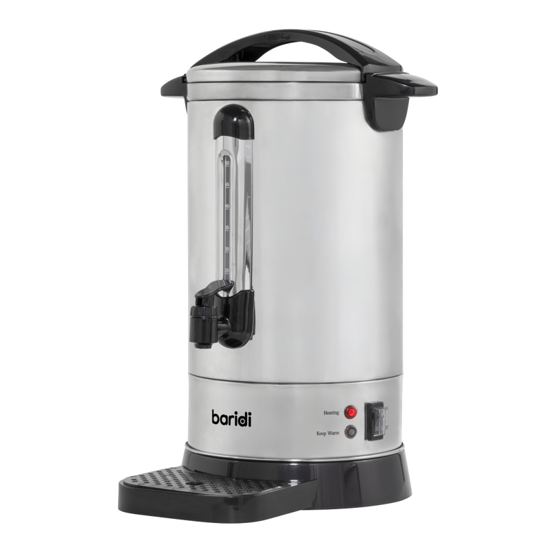 Sealey DH269 Baridi Hot Water Boiler/Tea Urn 10L Capacity, Stainless Steel