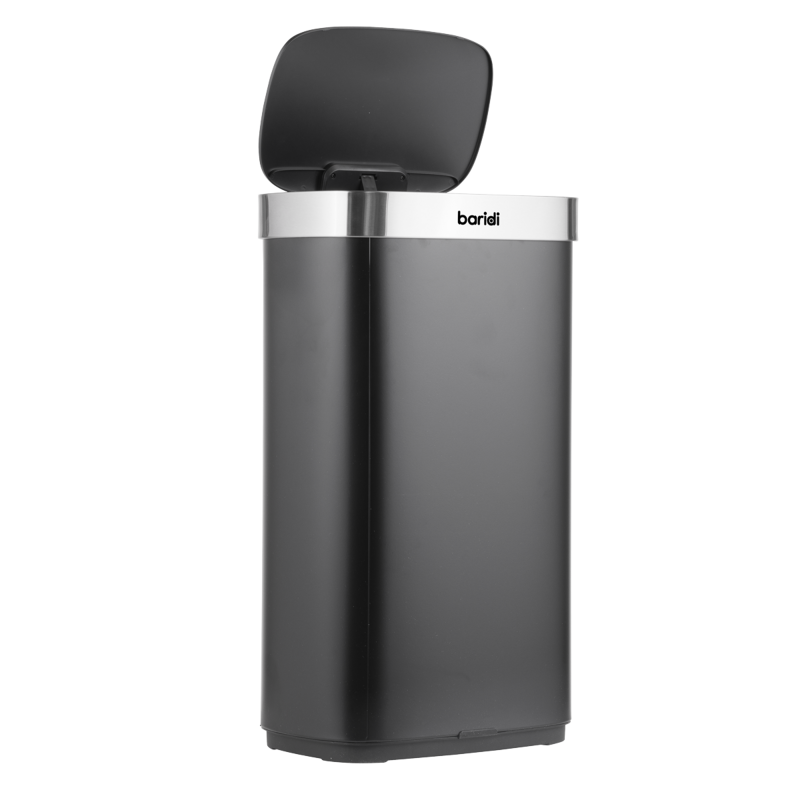 Sealey DH283 Sensor Bin 80L - Black/Stainless Steel
