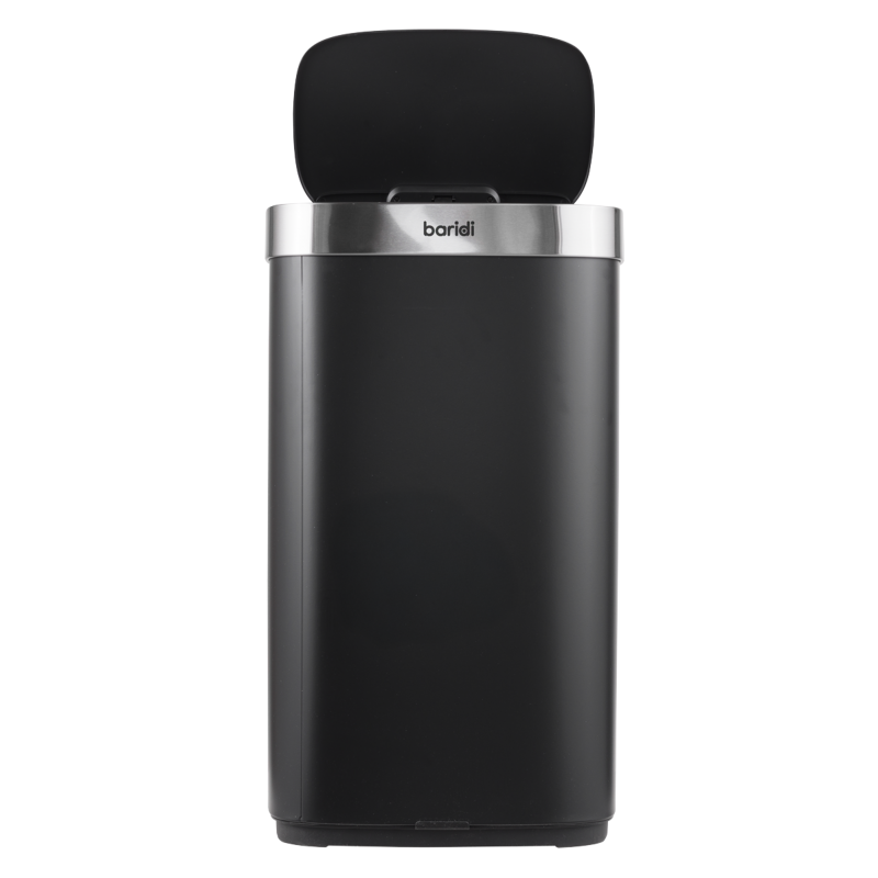 Sealey DH283 Sensor Bin 80L - Black/Stainless Steel