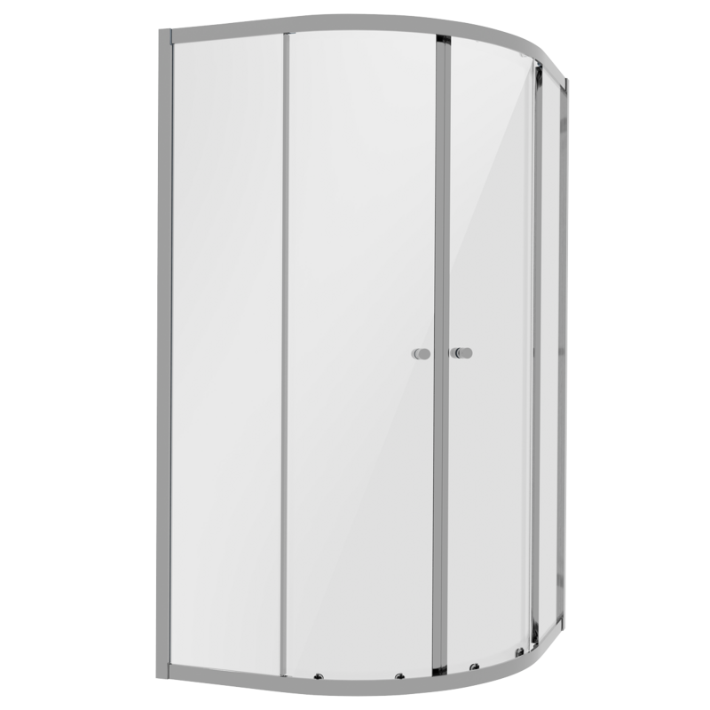 Sealey DH302 Quadrant Shower Entry Enclosure 900 x 900 x 1850mm with 6mm Tempered Glass - Chrome