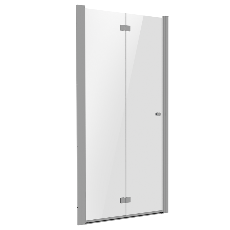 Sealey DH305 Bi-Fold Shower Door 800 x 1850mm, 6mm Tempered Glass, Reversible - Chrome