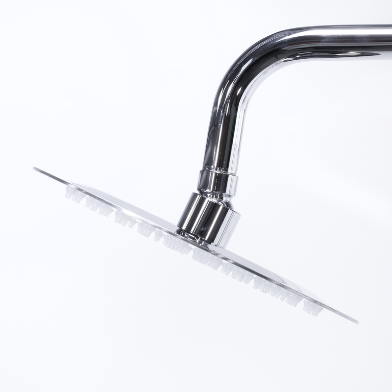 Sealey DH314 Thermostatic Shower Mixer Set, 20cm Round Head, Adjustable Rail - Chrome