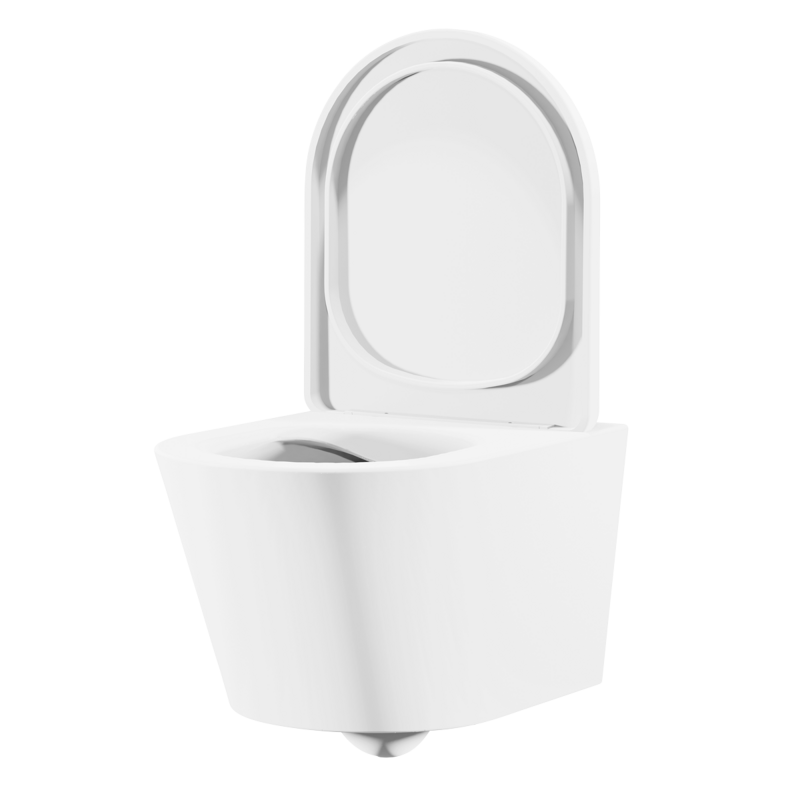 Sealey DH335 Wall Hung Toilet with Soft Close Seat Rimless Flush White