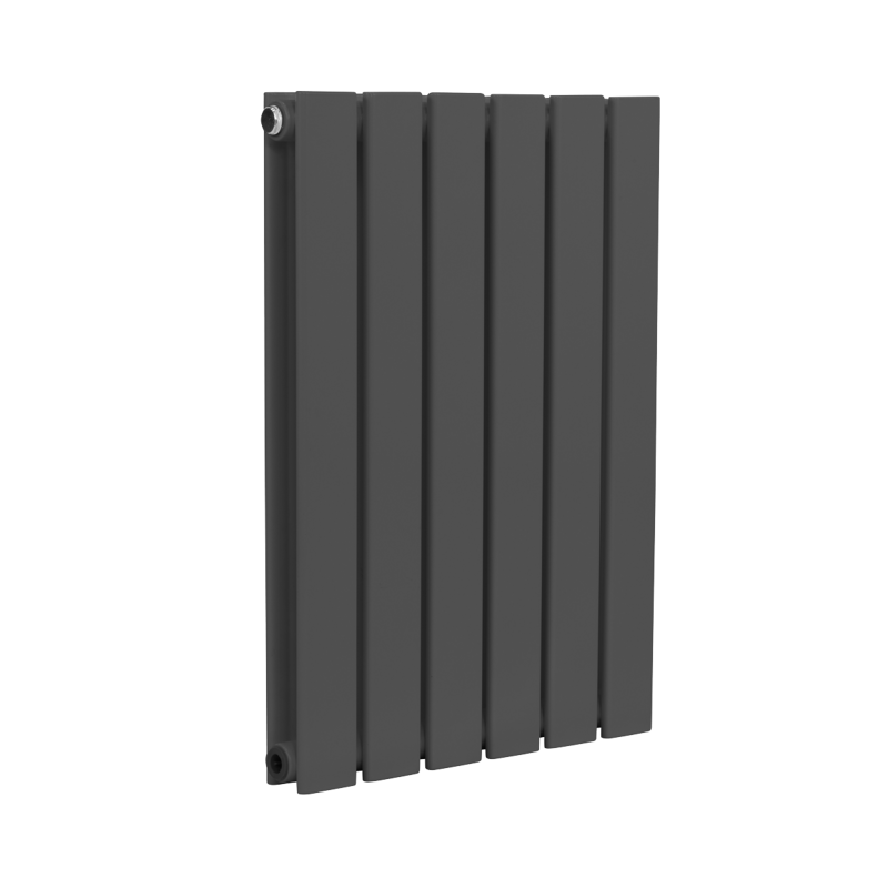 Sealey DH338 Baridi Horizontal Radiator Contemporary Double Flat Panel Design 420 x 600mm Anthracite