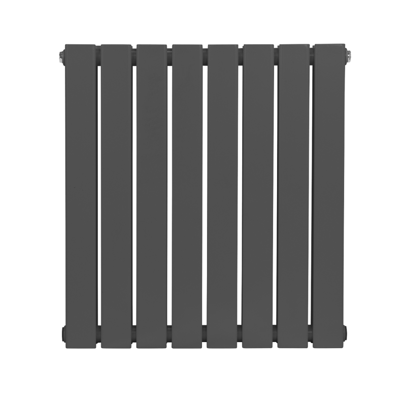 Sealey DH339 Baridi Horizontal Radiator Contemporary Double Flat Panel Design 600 x 560mm Anthracite