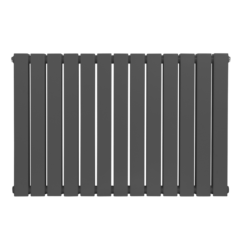 Sealey DH341 Baridi Horizontal Radiator Contemporary Double Flat Panel Design 600 x 910mm Anthracite