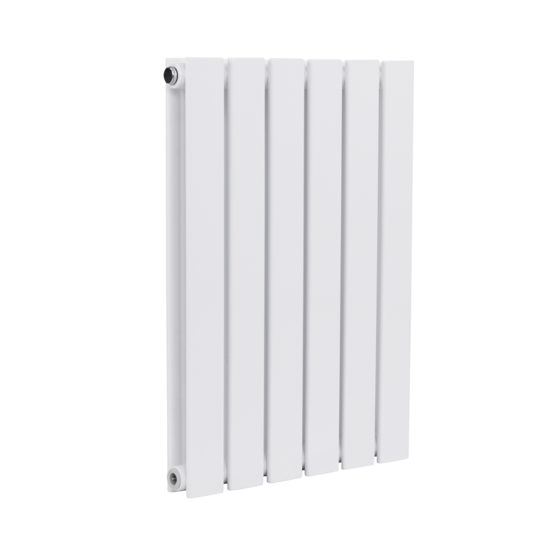 Sealey DH348 Baridi Horizontal Radiator Contemporary Double Flat Panel Design 600 x 420mm White