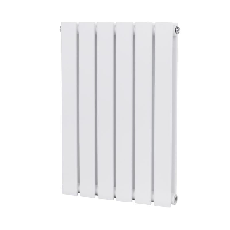 Sealey DH348 Baridi Horizontal Radiator Contemporary Double Flat Panel Design 600 x 420mm White