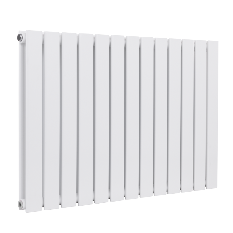 Sealey DH351 Baridi Horizontal Radiator Contemporary Double Flat Panel Design 600 x 910mm White