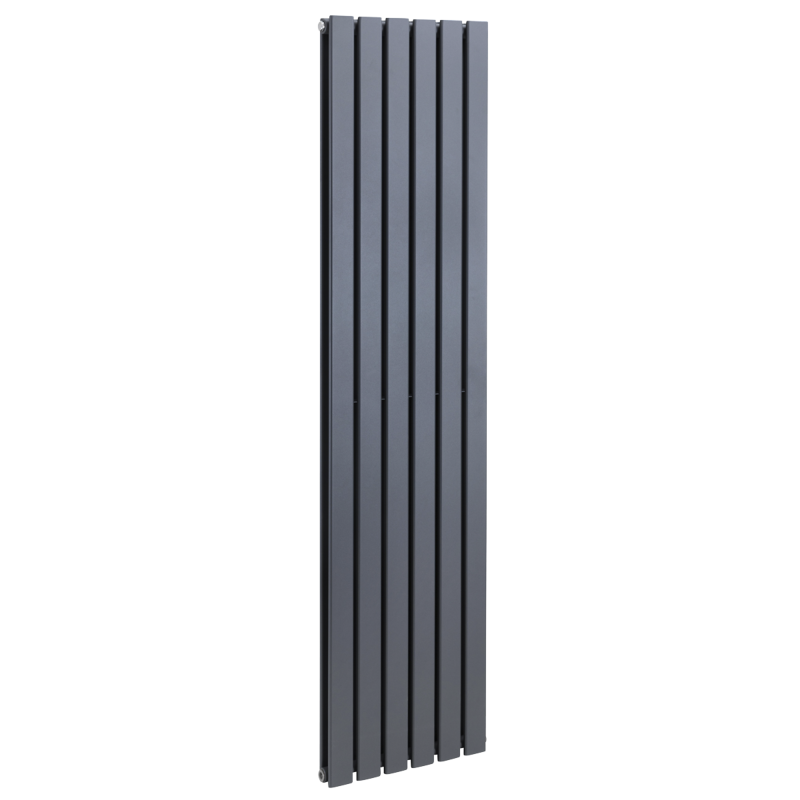 Sealey DH353 Baridi Vertical Radiator Contemporary Double Flat Panel Design 420 x 1800mm Anthracite