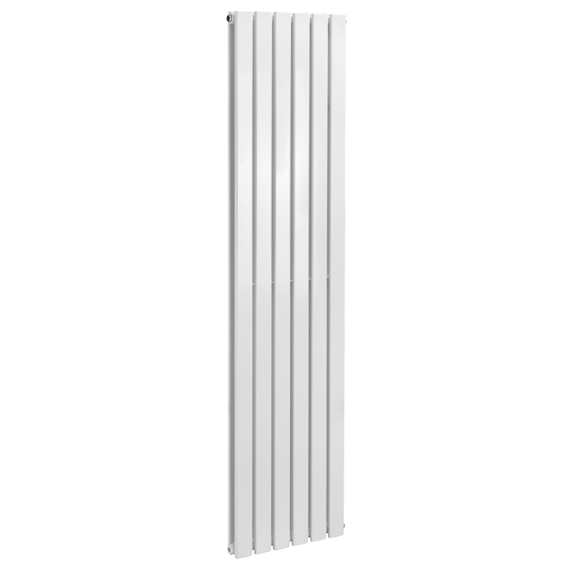 Sealey DH355 Baridi Vertical Radiator Contemporary Double Flat Panel Design 420 x 1800mm  White