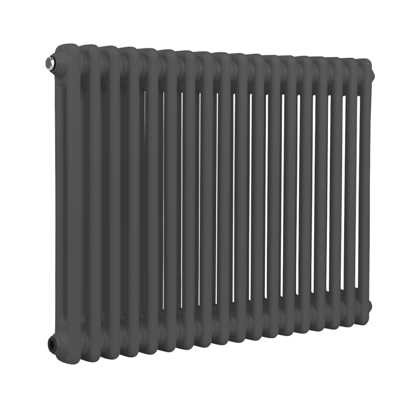 Sealey DH358 Baridi Horizontal Traditional 2 Column Radiator 600 x 832mm Anthracite