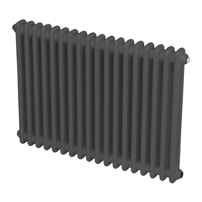 Sealey DH358 Baridi Horizontal Traditional 2 Column Radiator 600 x 832mm Anthracite
